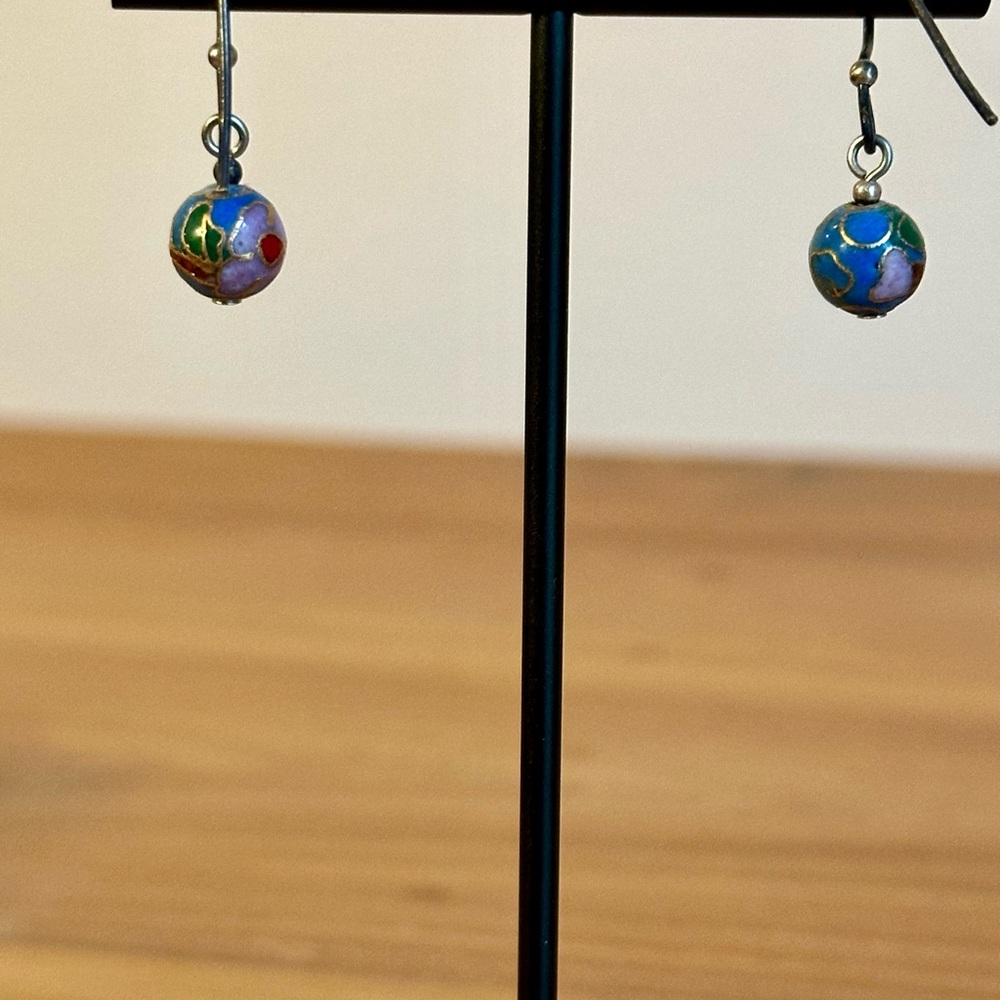 Colorful Globe Earrings